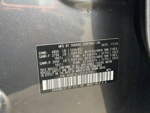 Used 2025 Subaru Outback Onyx Edition image 33