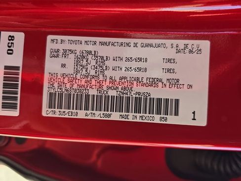 Certified 2025 Toyota Tacoma Limited image 35