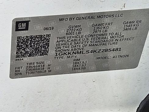 Used 2019 GMC Acadia SLT FWD image 16