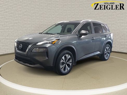 Certified 2023 Nissan Rogue SV w/ SV Premium B Package AWD/4WD image 1