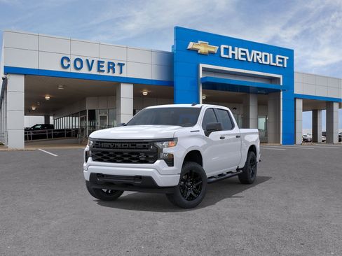 New 2026 Chevrolet Silverado 1500 Custom w/ Turbomax Blackout Package image 8