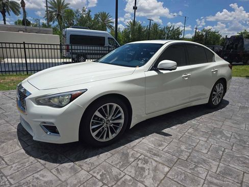 Used 2023 INFINITI Q50 Luxe w/ Cargo Package RWD image 7