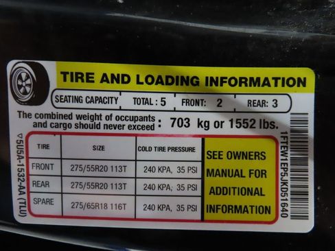 Used 2018 Ford F150 XL w/ Equipment Group 101A Mid AWD/4WD image 59