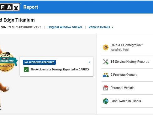 Used 2019 Ford Edge Titanium w/ Equipment Group 301A AWD/4WD image 27