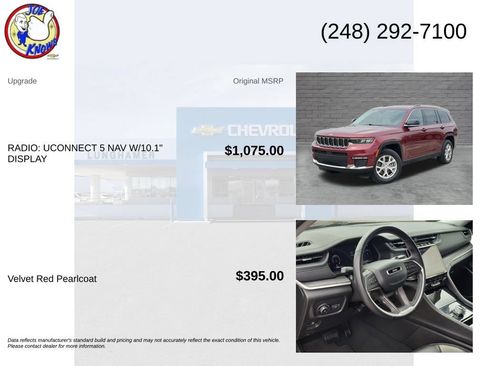 Used 2022 Jeep Grand Cherokee L Limited AWD/4WD image 5