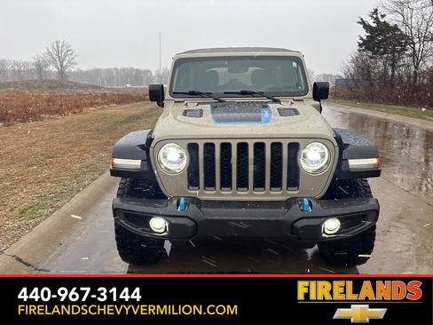 Used 2022 Jeep Wrangler Unlimited Rubicon 4xe w/ Cold Weather Group image 8