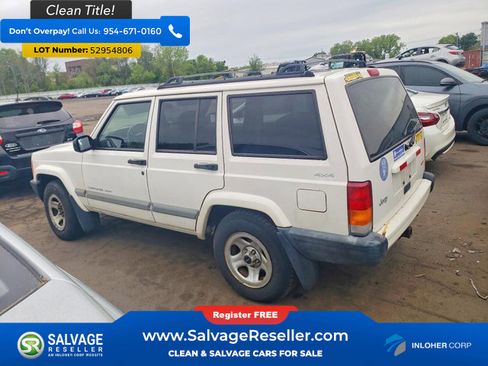 Used 2001 Jeep Cherokee Sport AWD/4WD image 3