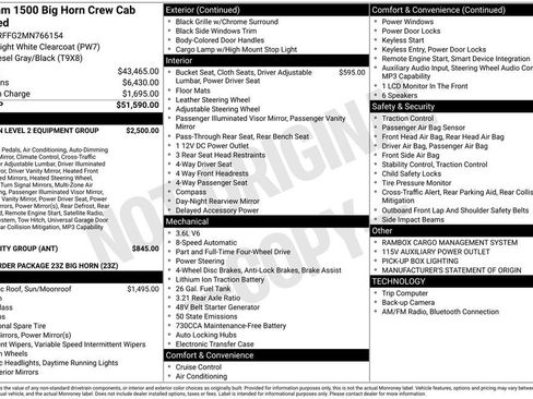 Used 2021 RAM 1500 Big Horn AWD/4WD image 6