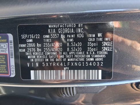 Used 2022 Kia Sorento SX FWD image 31