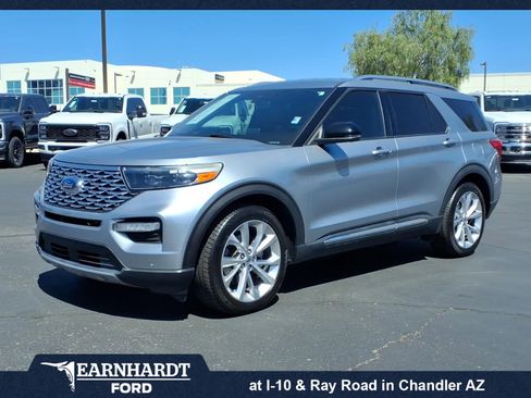Certified 2022 Ford Explorer Platinum w/ Equipment Group 601A RWD image 1