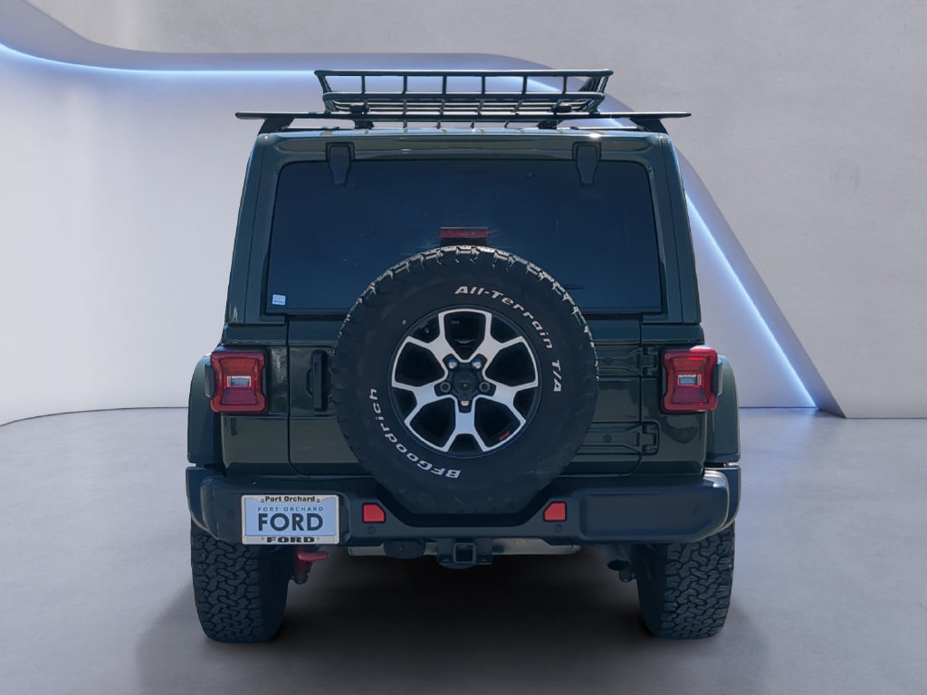 Used 2021 Jeep Wrangler Unlimited Rubicon w/ Uconnect 4C Nav & Sound Group AWD/4WD image 6