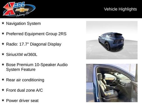 Used 2024 Chevrolet Traverse RS image 2