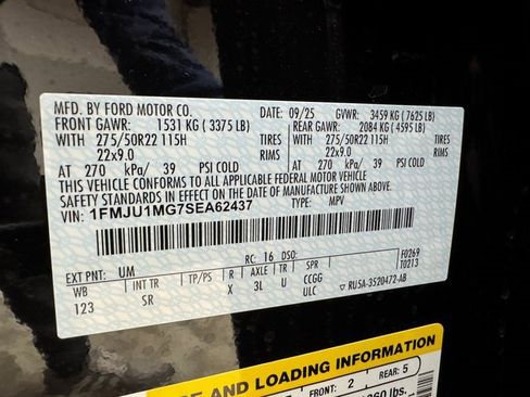 New 2025 Ford Expedition Platinum w/ Platinum Ultimate Package image 30