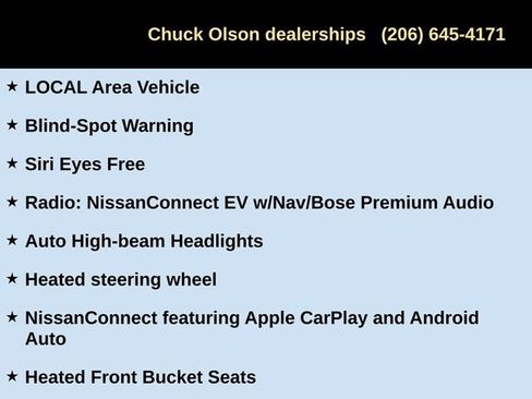 Used 2021 Nissan Leaf SL Plus image 4