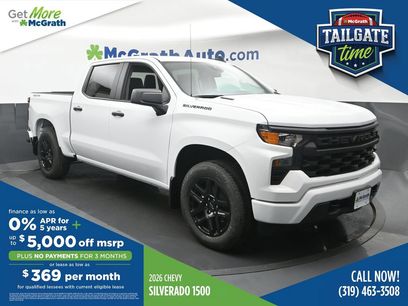 New 2026 Chevrolet Silverado 1500 Custom w/ LPO, Dark Essentials Package