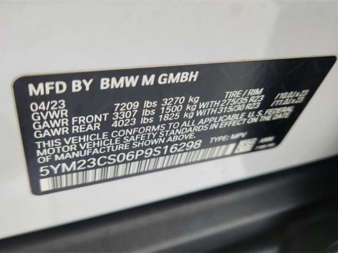 Used 2023 BMW XM Base image 61