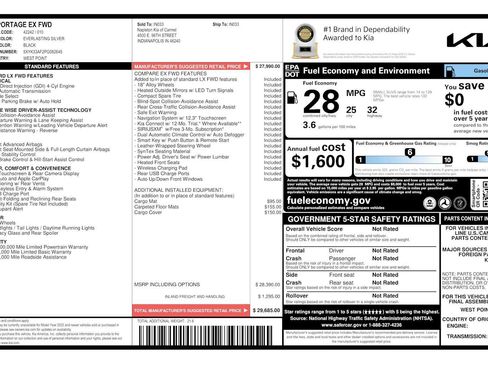 Used 2023 Kia Sportage EX FWD image 7