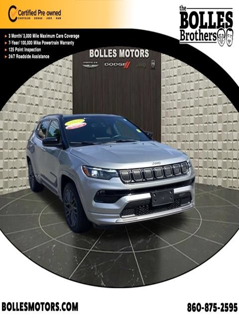 Certified 2022 Jeep Compass High Altitude AWD/4WD image 1