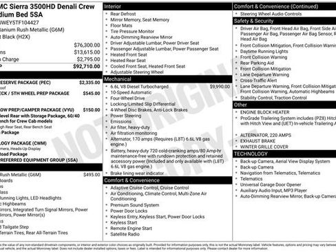 New 2026 GMC Sierra 3500 Denali w/ Denali Reserve Package image 9