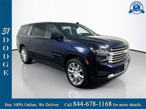 Used 2021 Chevrolet Suburban High Country w/ Premium Package image 1
