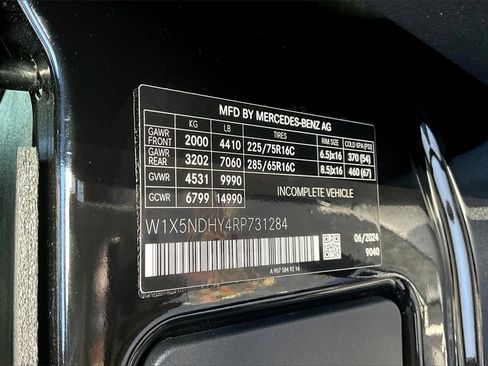 New 2024 Mercedes-Benz Sprinter 3500 image 12