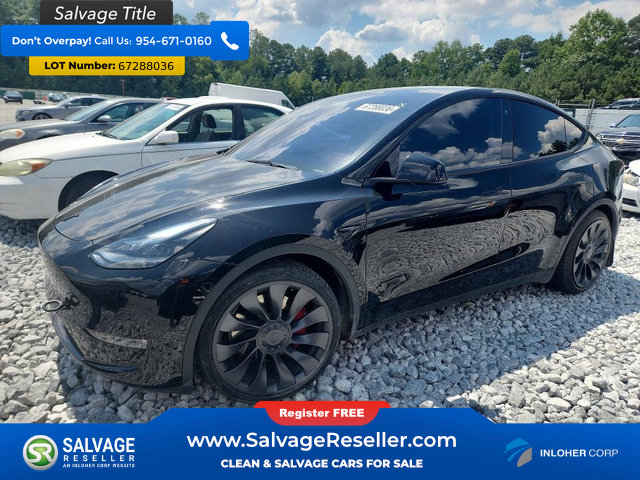 Used 2021 Tesla Model Y Performance AWD/4WD image 1