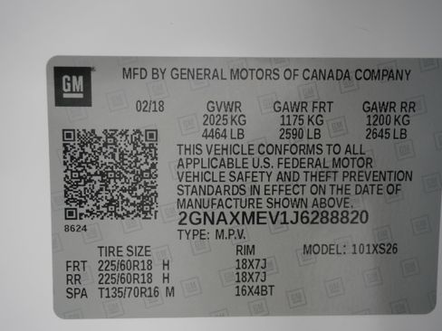 Used 2018 Chevrolet Equinox Premier FWD image 30