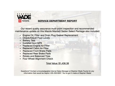 Used 2020 MAZDA MAZDA3 Sedan w/ Select Package FWD image 4