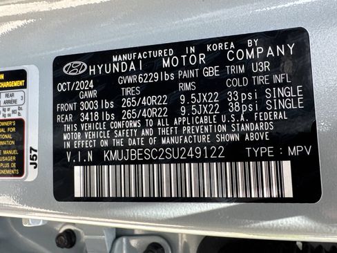 Used 2025 Genesis GV80 3.5T e-SC AWD/4WD image 33