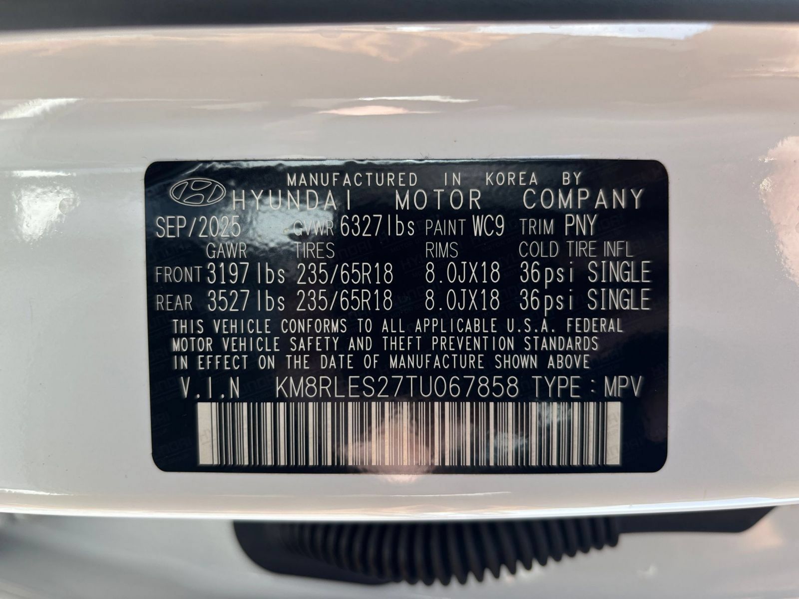 Used 2026 Hyundai Palisade SEL AWD/4WD image 32