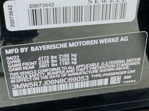 Used 2022 BMW 330i xDrive Sedan w/ Premium Package 2 AWD/4WD image 44