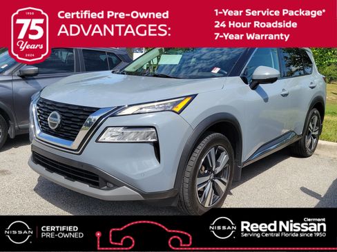Certified 2021 Nissan Rogue SL w/ Premium Package FWD image 1