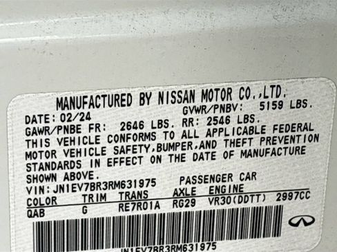 Used 2024 INFINITI Q50 Luxe w/ Cargo Package AWD/4WD image 32