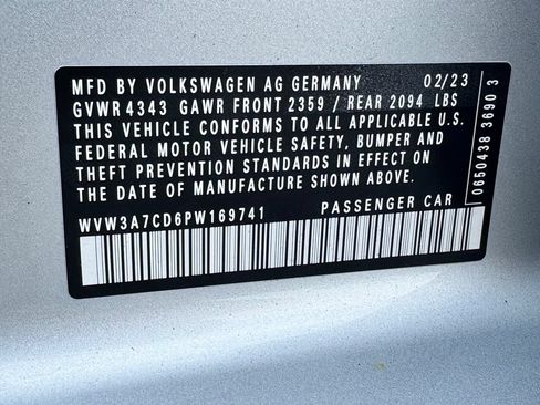 Used 2023 Volkswagen GTI SE w/ SE Leather Package FWD image 34