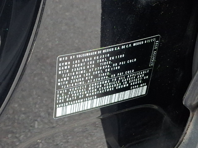 Used 2022 Volkswagen Tiguan SE AWD/4WD image 28