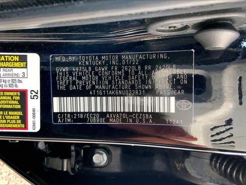 Used 2022 Toyota Camry SE image 35