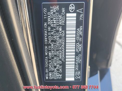 Certified 2022 Toyota Mirai w/ Advanced Technology Package RWD image 16