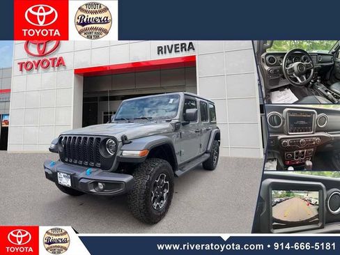 Used 2023 Jeep Wrangler Unlimited Rubicon 4xe w/ Cold Weather Group AWD/4WD image 1