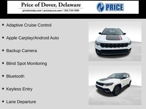 Used 2025 Jeep Compass Trailhawk AWD/4WD image 2