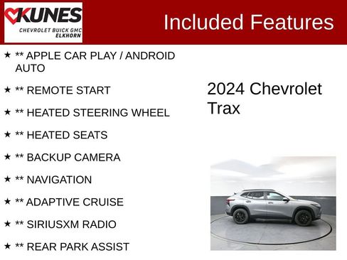 Used 2024 Chevrolet Trax LT w/ Driver Confidence Package FWD image 2