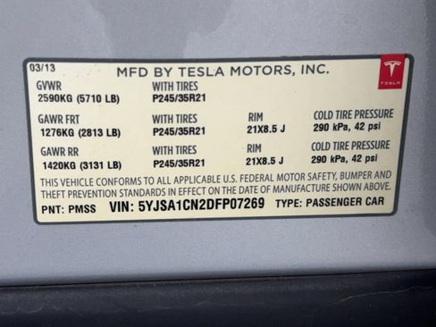 Used 2013 Tesla Model S RWD image 54