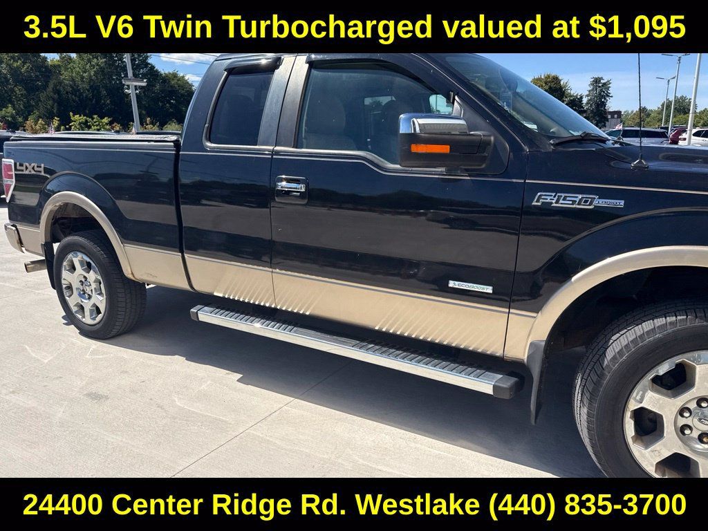 Used 2012 Ford F150 Lariat w/ Lariat Chrome Pkg AWD/4WD image 4