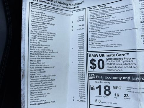 Used 2023 BMW M4 xDrive Competition image 52