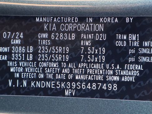 Used 2025 Kia Carnival SX Prestige FWD image 28