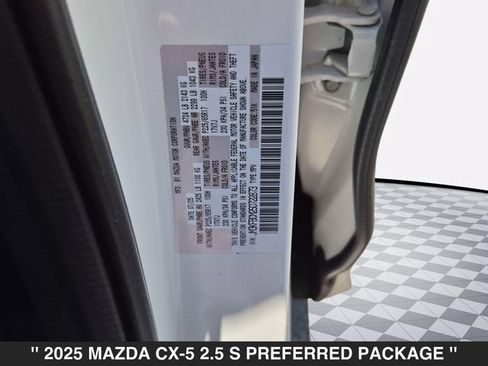 Certified 2025 MAZDA CX-5 AWD 2.5 S w/ Preferred Package image 37