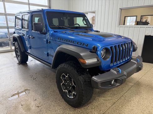 Used 2022 Jeep Wrangler Unlimited Rubicon 4xe w/ Cold Weather Group image 45