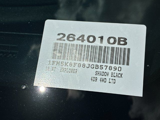 Used 2018 Ford Explorer Limited AWD/4WD image 33