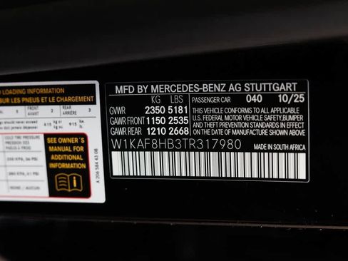 New 2026 Mercedes-Benz C 43 AMG 4MATIC Sedan image 44