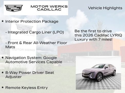 New 2026 Cadillac Lyriq Luxury image 6