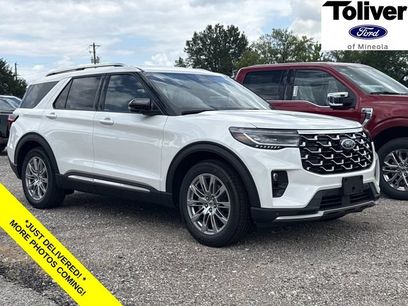 New 2026 Ford Explorer Platinum